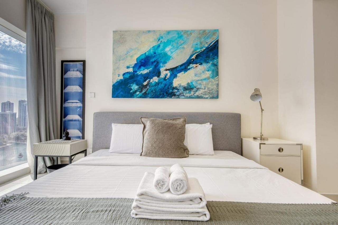 Maison Privee - Aesthetic Apt With Stunning View In Luxurious Building Apartamento Dubái Exterior foto